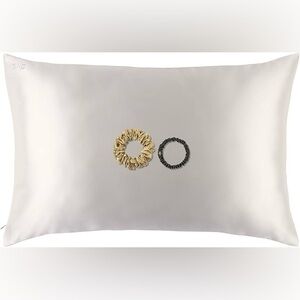 Slip Medusa Nights Silk scrunchie set - Gold & Black